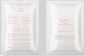 Strong Beauty Life Collagen Facial Mask-4 Pack